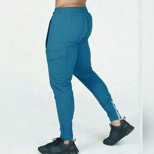 Men's Blue Athletic Pants XL